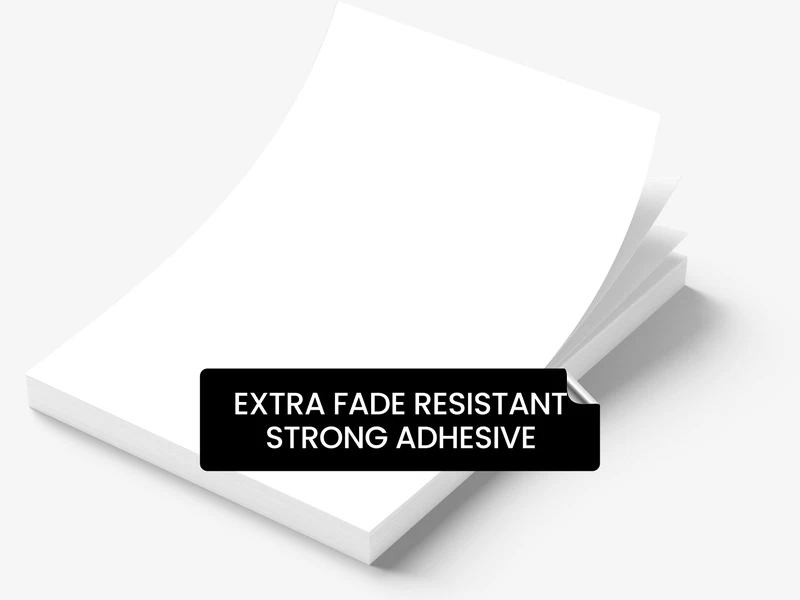 Buy Exterior - Window Sticker - BLANK (Polyester) Exterior - Window Sticker - BLANK (Polyester)