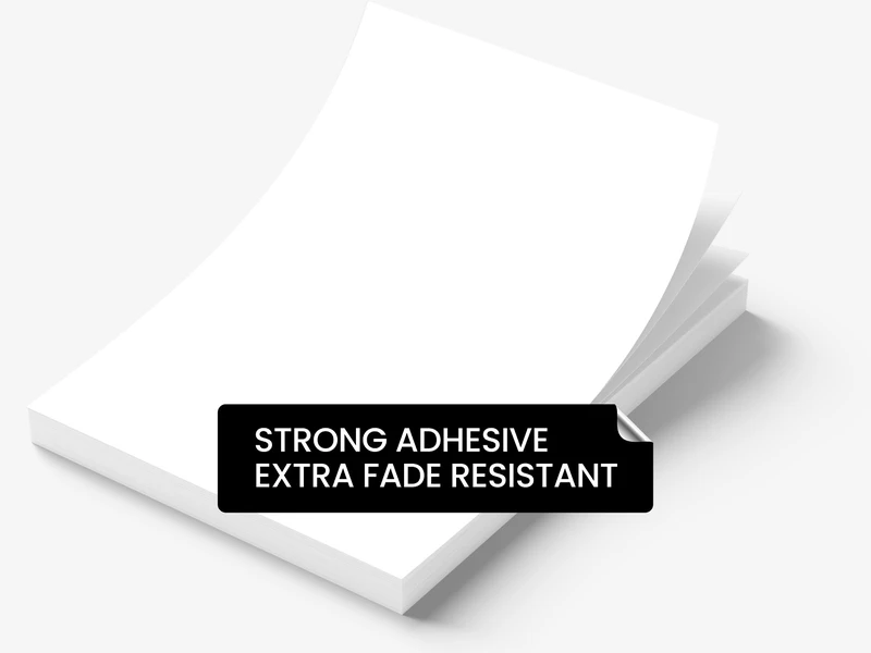 Buy Exterior Window Sticker Blank. Strong Adhesive. Extra Fade Resistant Exterior Window Sticker Blank. Strong Adhesive. Extra Fade Resistant