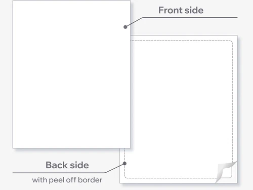 Exterior Window Sticker Blank (Vinyl) Exterior Window Sticker Blank (Vinyl)