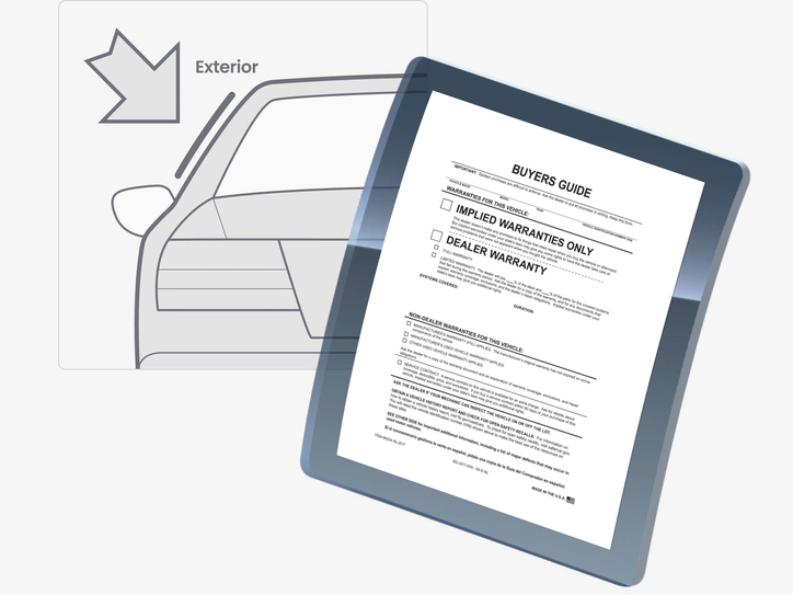 Exterior Buyers Guide Implied Warranty