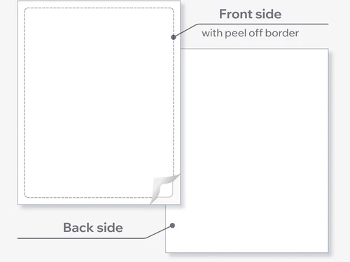 Interior Window Sticker Blank Interior Window Sticker Blank