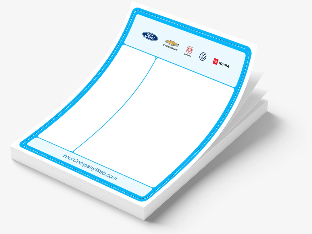Interior Window Sticker Custom