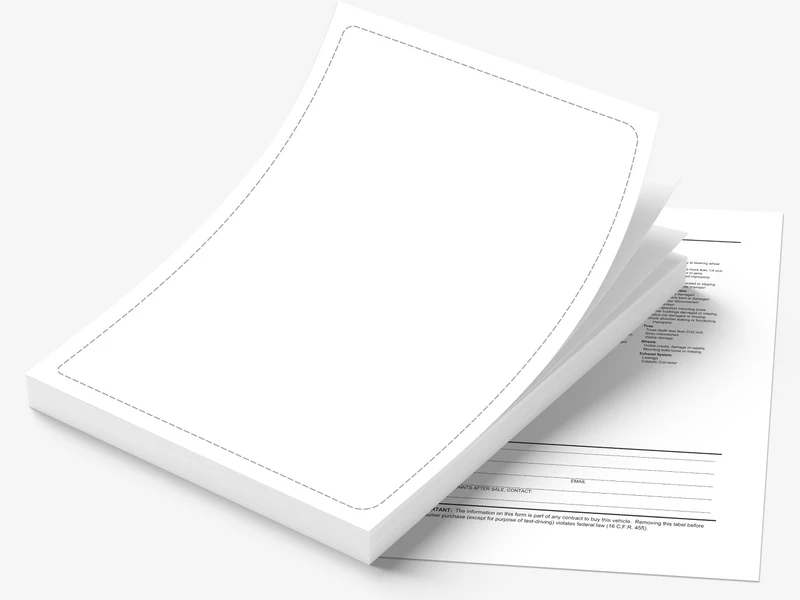 Interior Buyers Guide Backer Printing Only