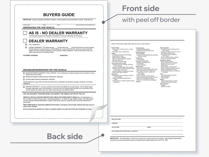 Interior Buyers Guide Implied Warranty