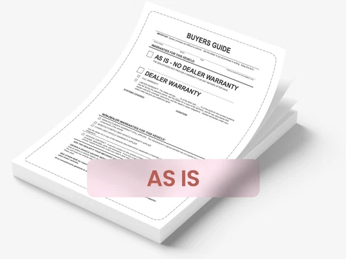 Interior Buyers Guide - BG-2017 - As Is - P/A - No Lines