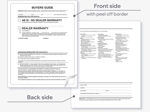 Interior Buyers Guide - BG-2017 - As Is - P/A - No Lines Interior Buyers Guide - BG-2017 - As Is - P/A - No Lines
